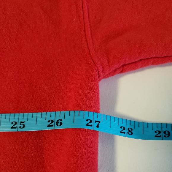 Red Crewneck Sweatshirt Happy Christmakuh Holiday Christmas Hanukah Adult XXL - Picture 5 of 6